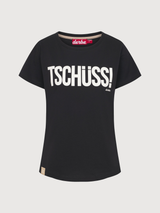 T‑Shirt „Tschüss“ Jet Black Damen | Derbe