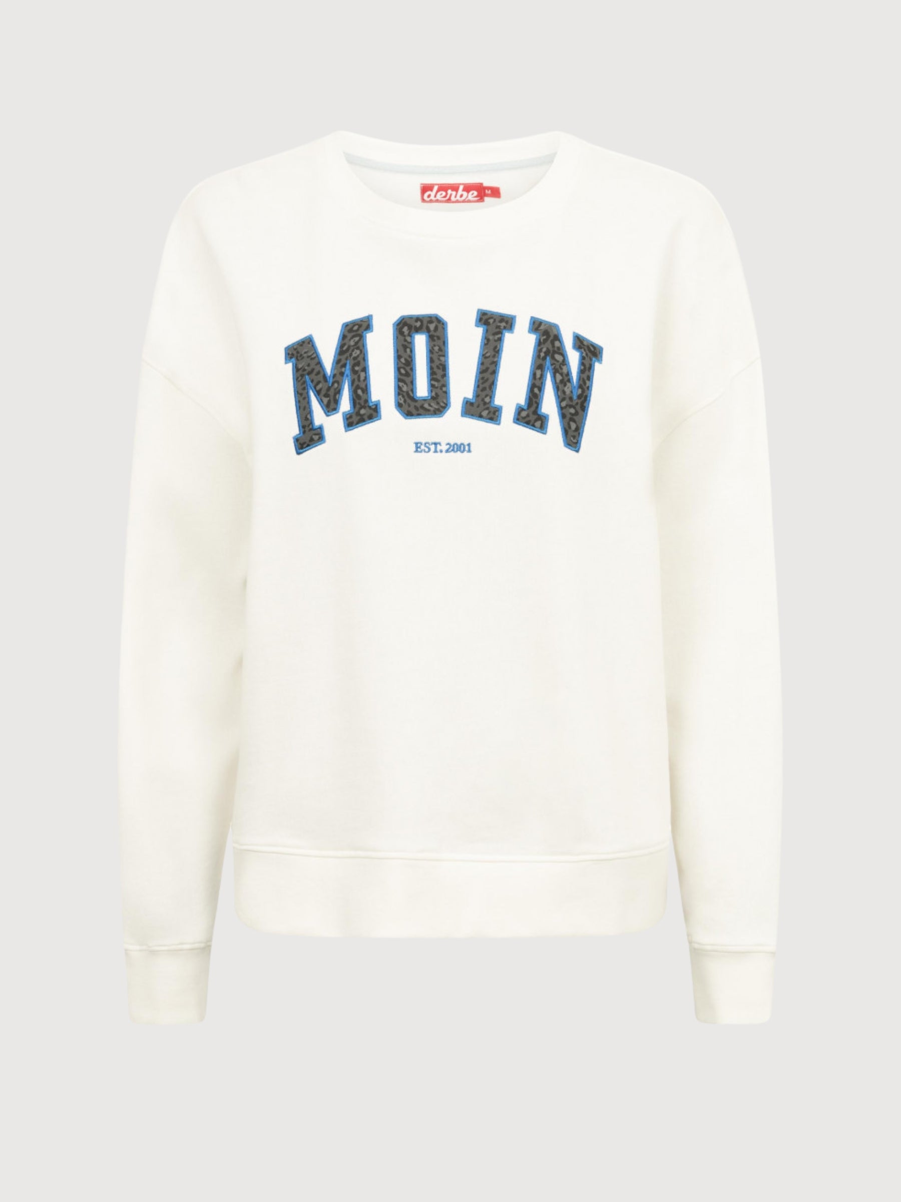 Sweatshirt Moin Leo von Weiß | Derbe