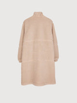 Alina Off White Woman Coat | Makia