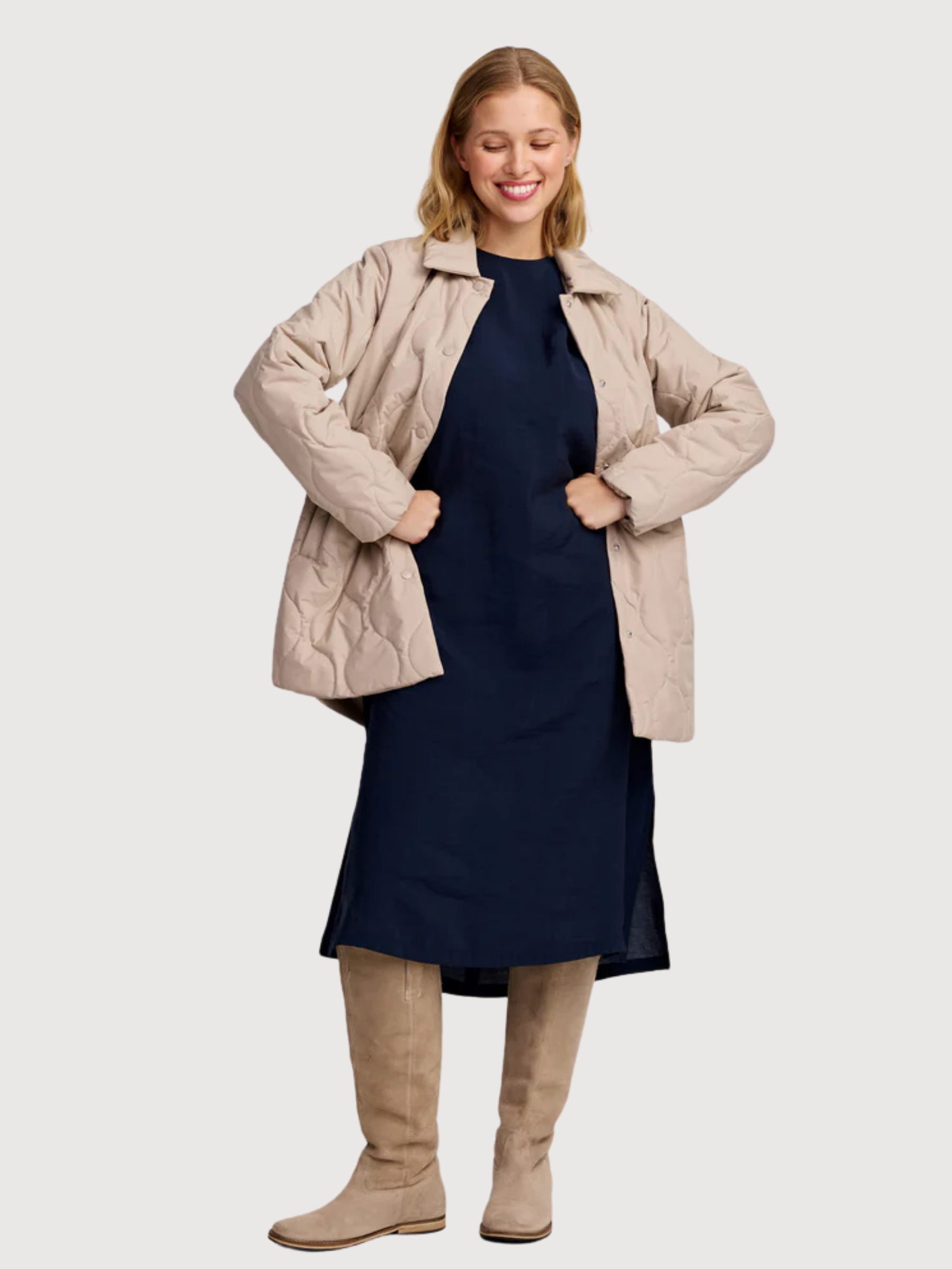 Giacca Nita Beige Donna | Makia