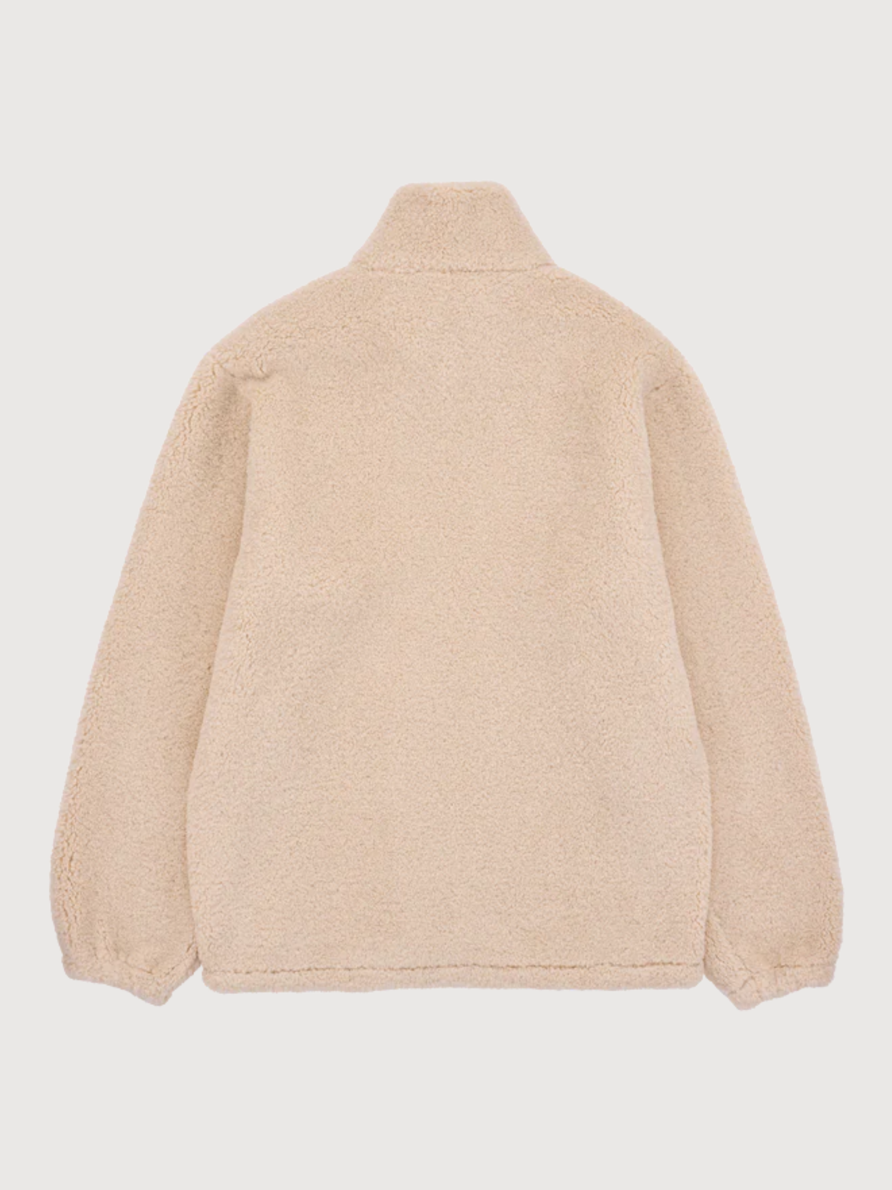 Giacca Mia Zip Pile Beige Donna | Makia