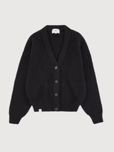 Hailey Cardigan Donna Nero | Makia