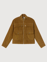 Jacke Celia braun Damen Baumwolle | Thinking Mu