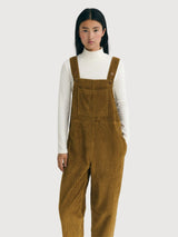 Jumpsuit Luz Brown Woman Cotton | Thinking Mu