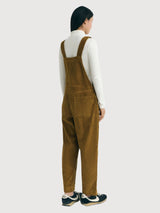 Jumpsuit Luz Brown Woman Cotton | Thinking Mu