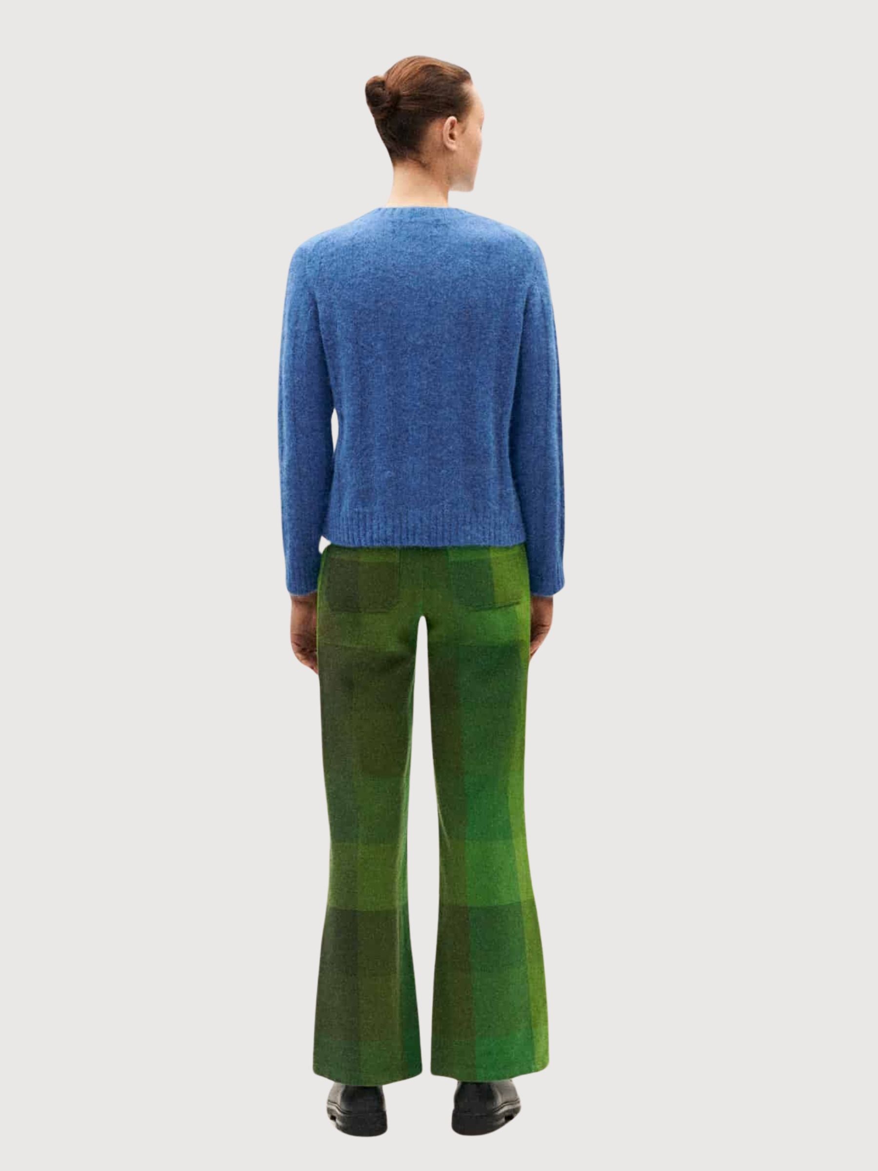 Indigo Layan Knitted Sweater Women | Thinking Mu