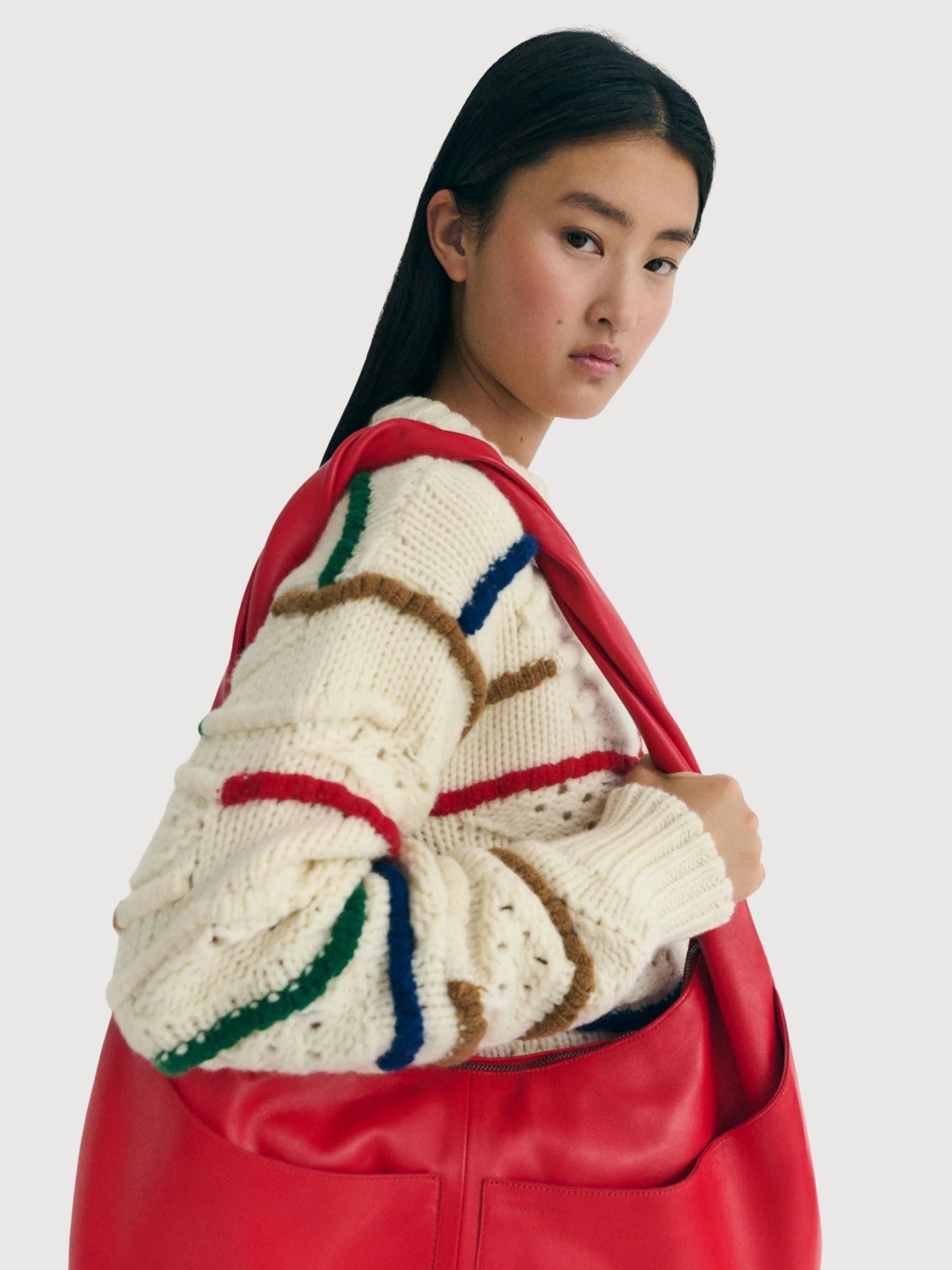 Pullover Candela Multicolor Donna | Thinking Mu