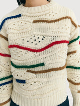 Pullover Candela Multicolor Woman | Thinking Mu