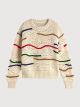 Pullover Candela Multicolor Donna | Thinking Mu