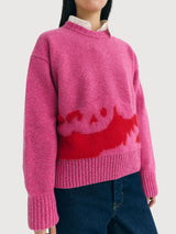 Pullover Petra Pink Woman | Thinking Mu