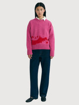 Pullover Petra Pink Woman | Thinking Mu