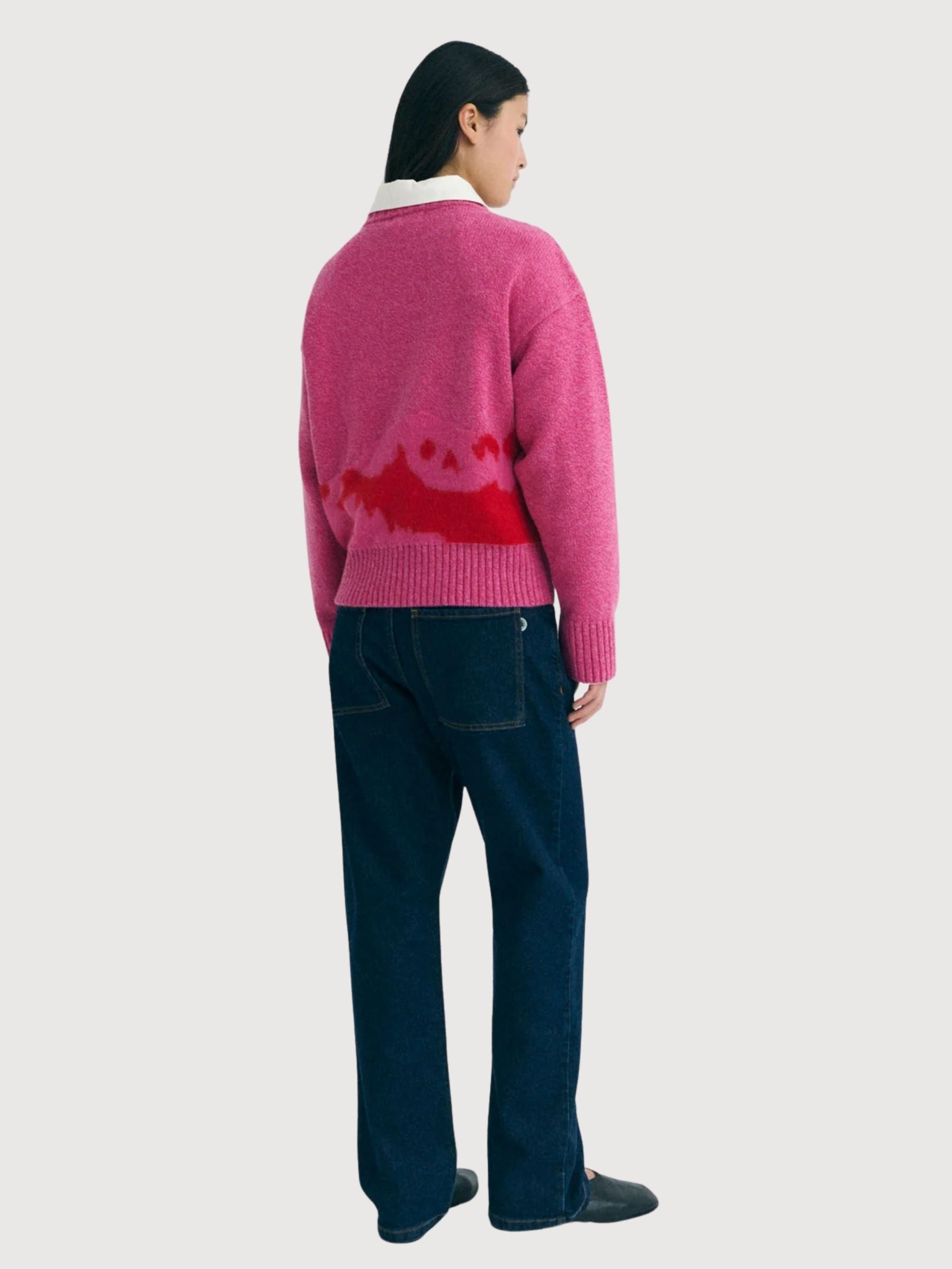 Pullover Petra Pink Woman | Thinking Mu