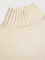 Pullover Imogen Beige Woman Wool | Thinking Mu