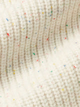 Pullover Carmen Beige Woman Wool | Thinking Mu