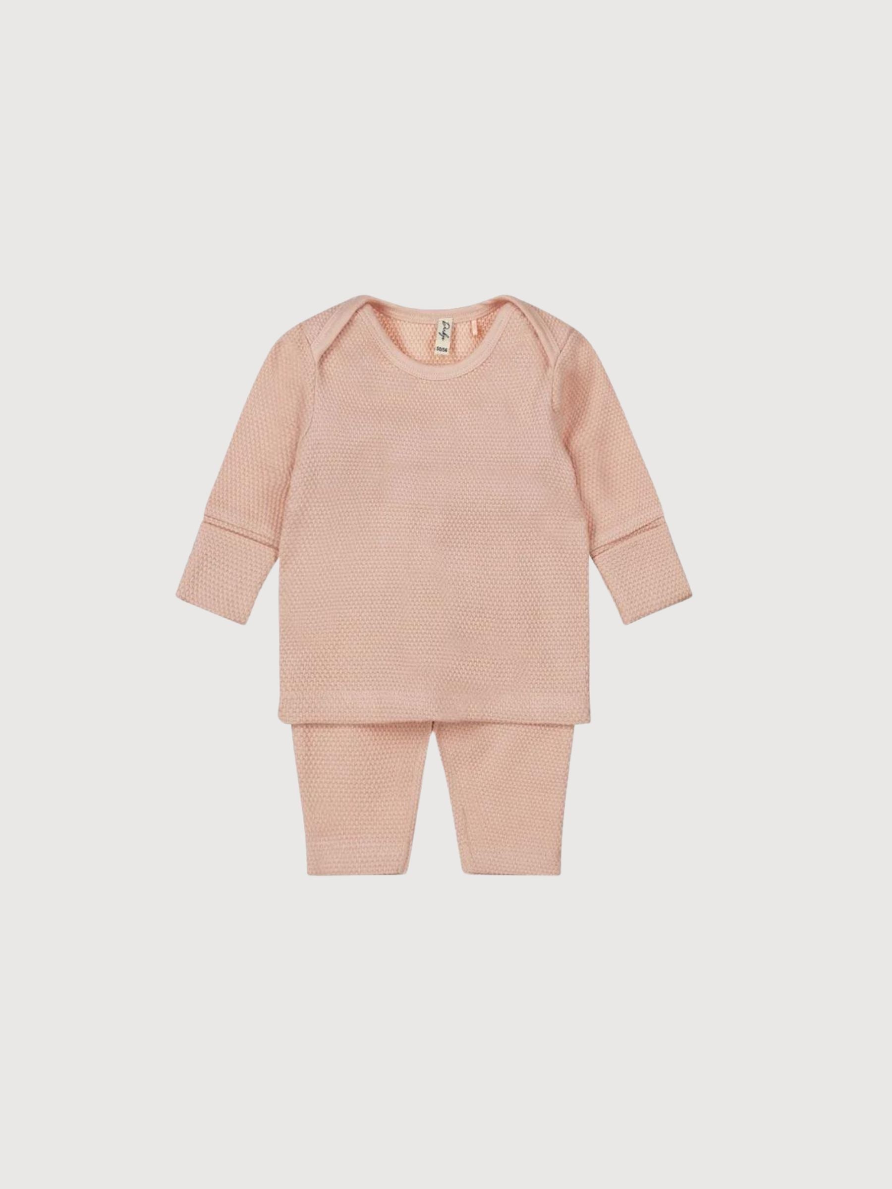 Babysuit leichter staubiges Rosa | Dirkje