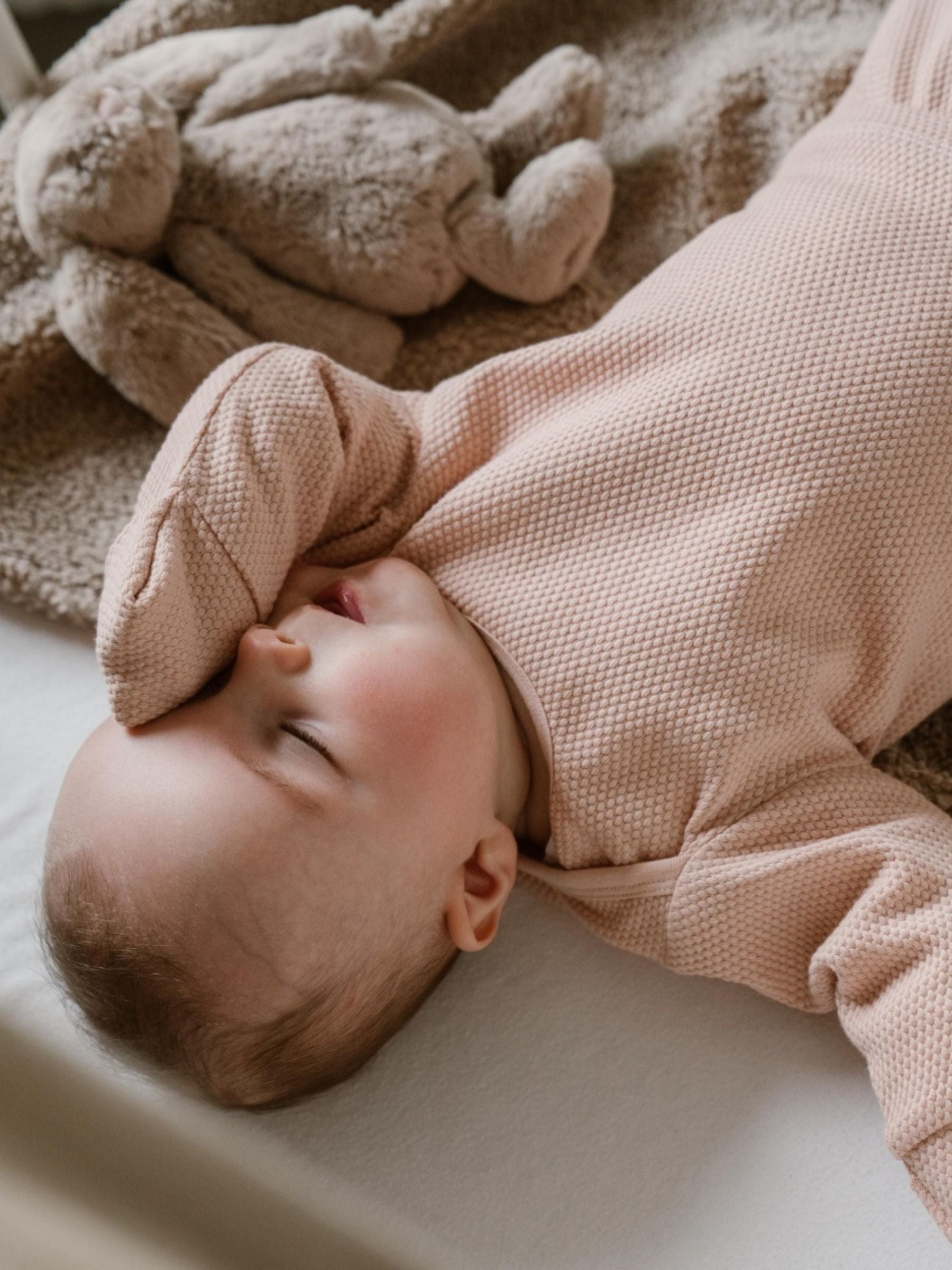 Babysuit leichter staubiges Rosa | Dirkje