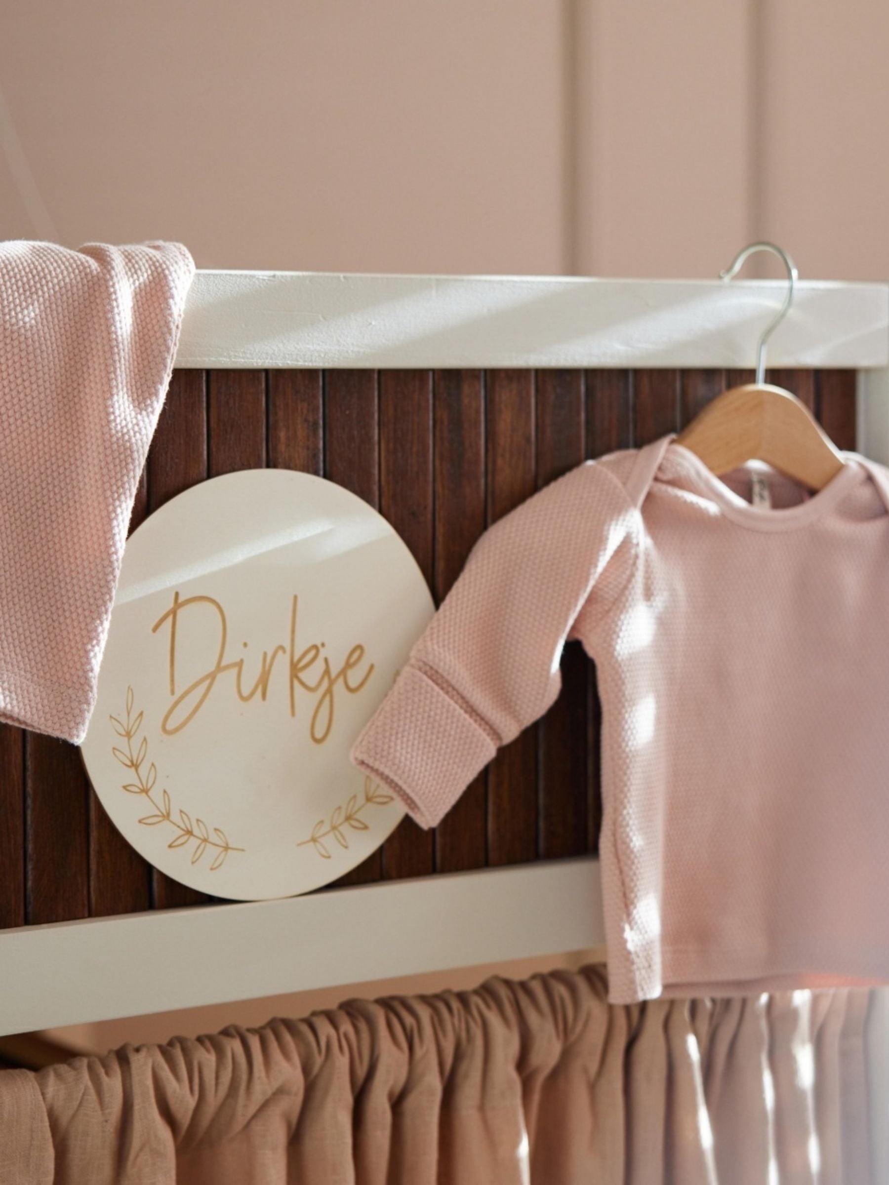 Babysuit leichter staubiges Rosa | Dirkje