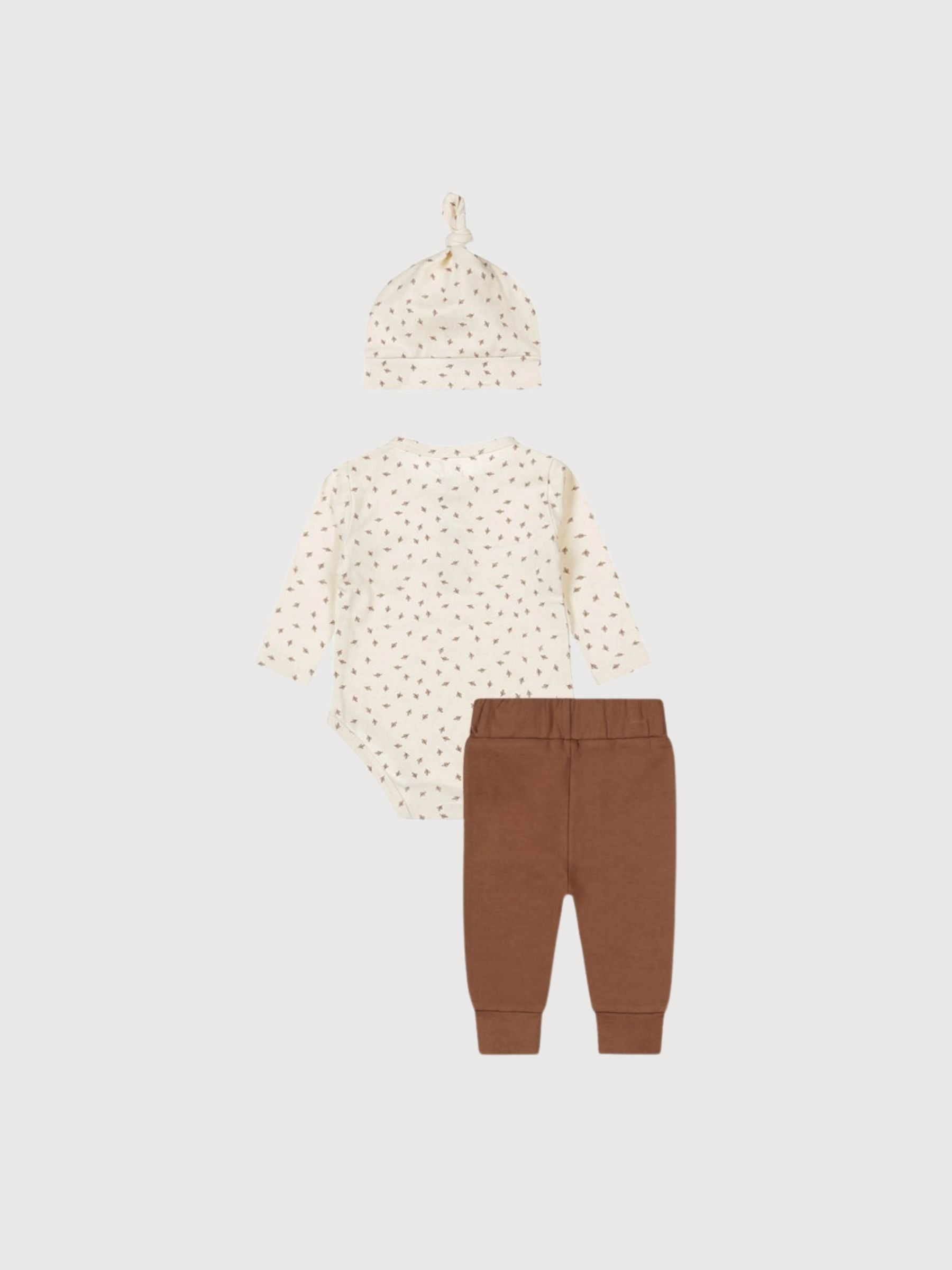 Babysuit Unisex Brown | Dirkje