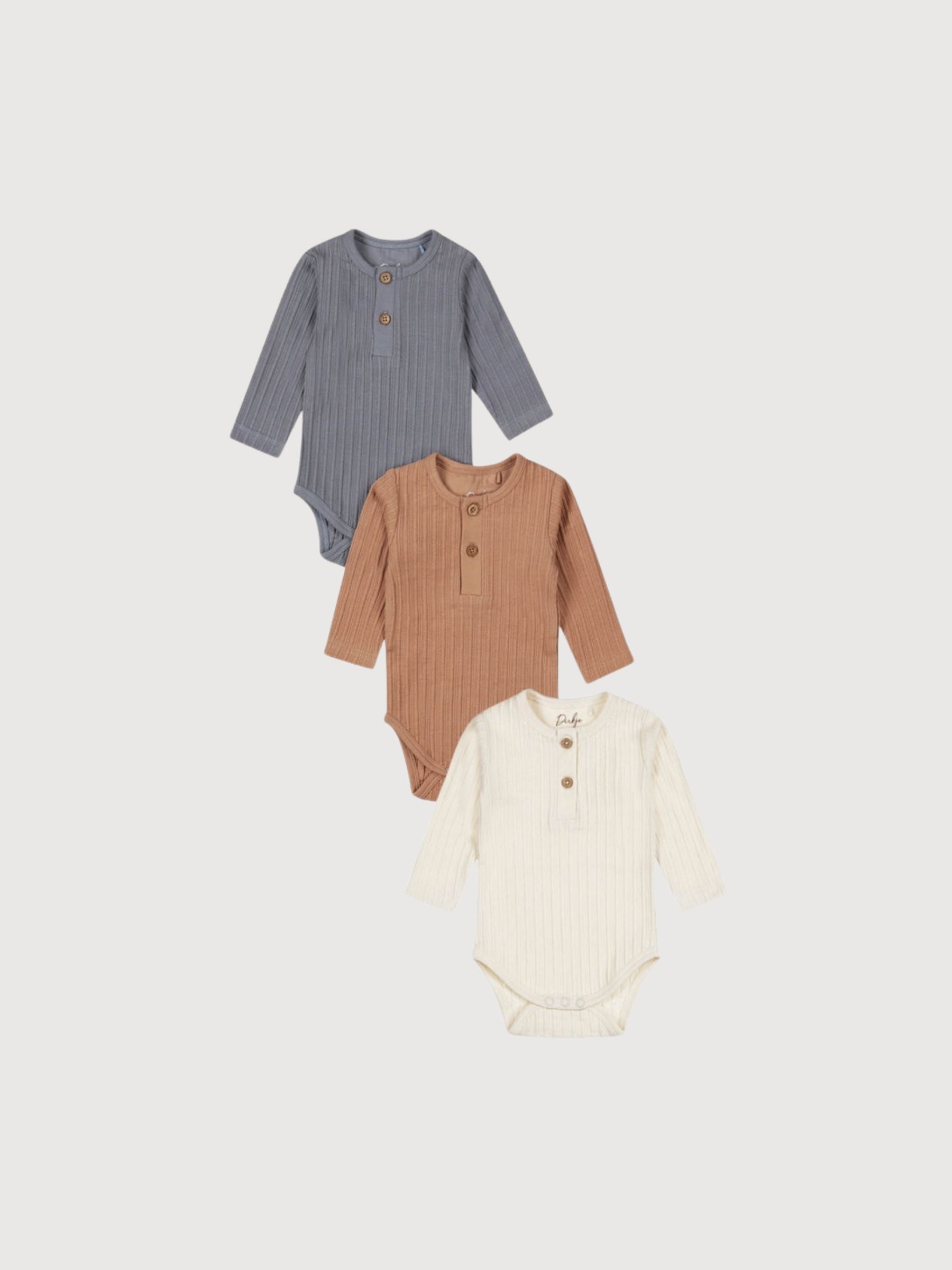 3-Pack Body Boys Multicolour | Dirkje