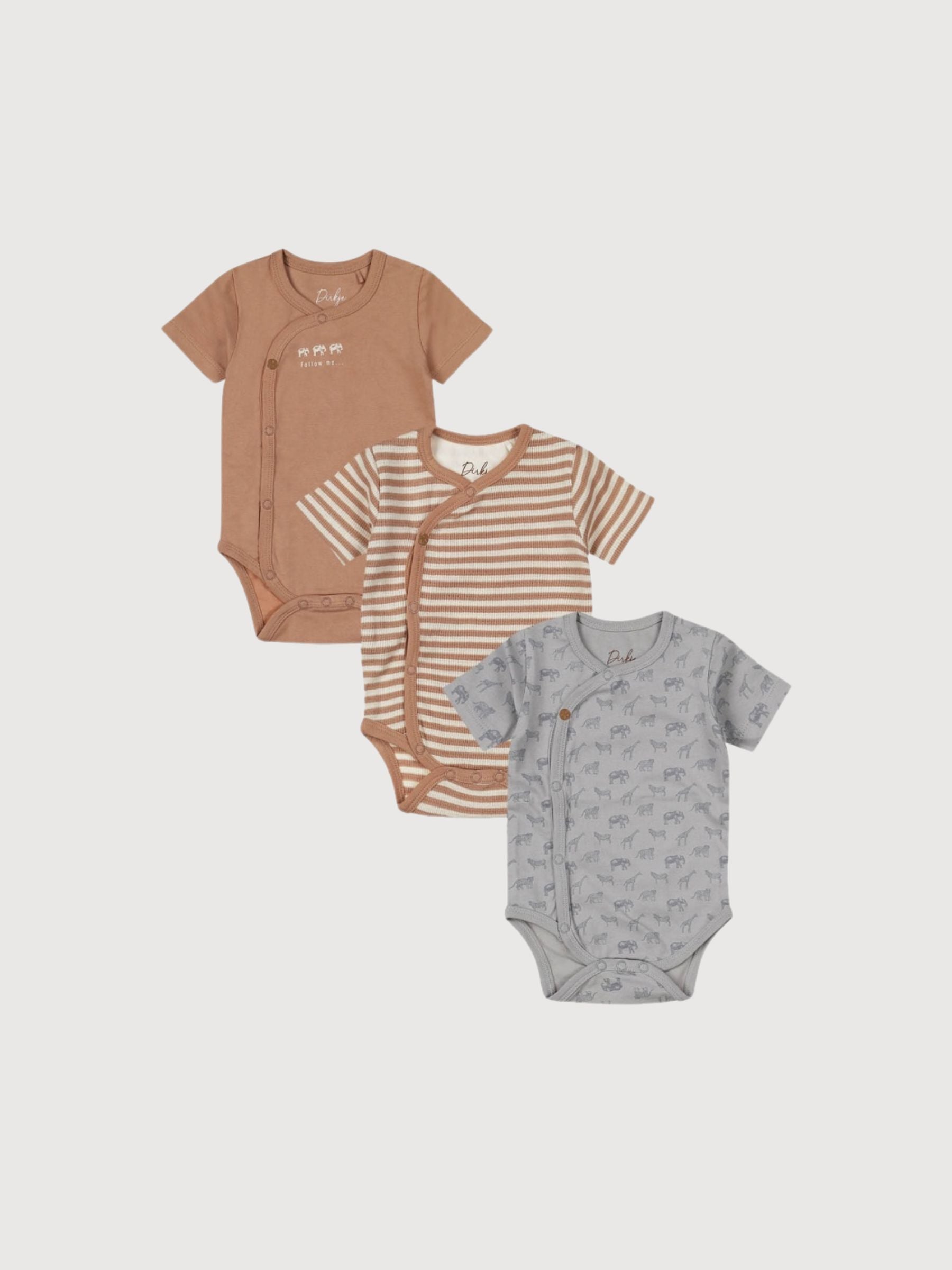 3-Pack-Körperbaby Multicolour |  Dirkje