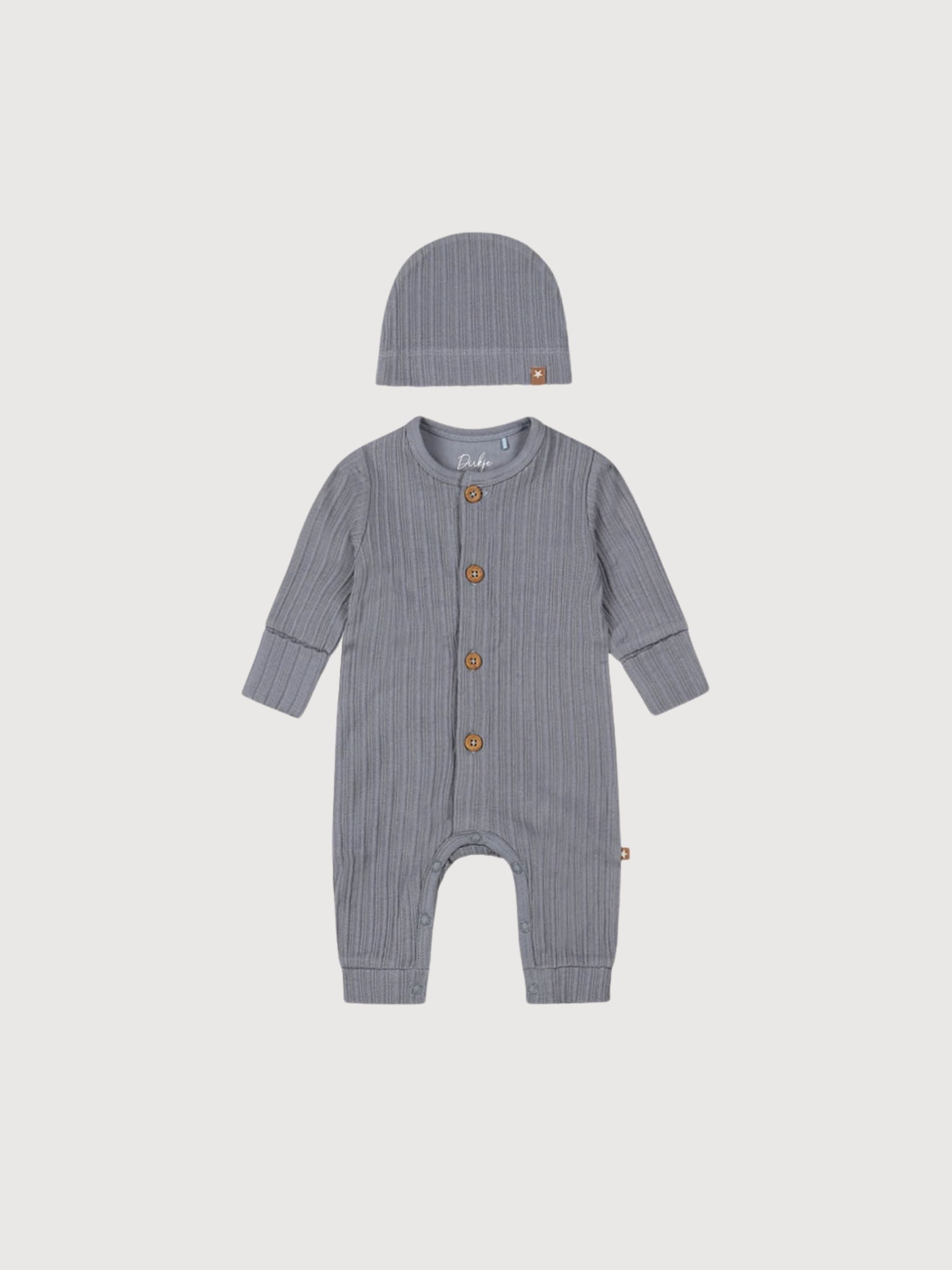 Babysuit Faded Blue | Dirkje