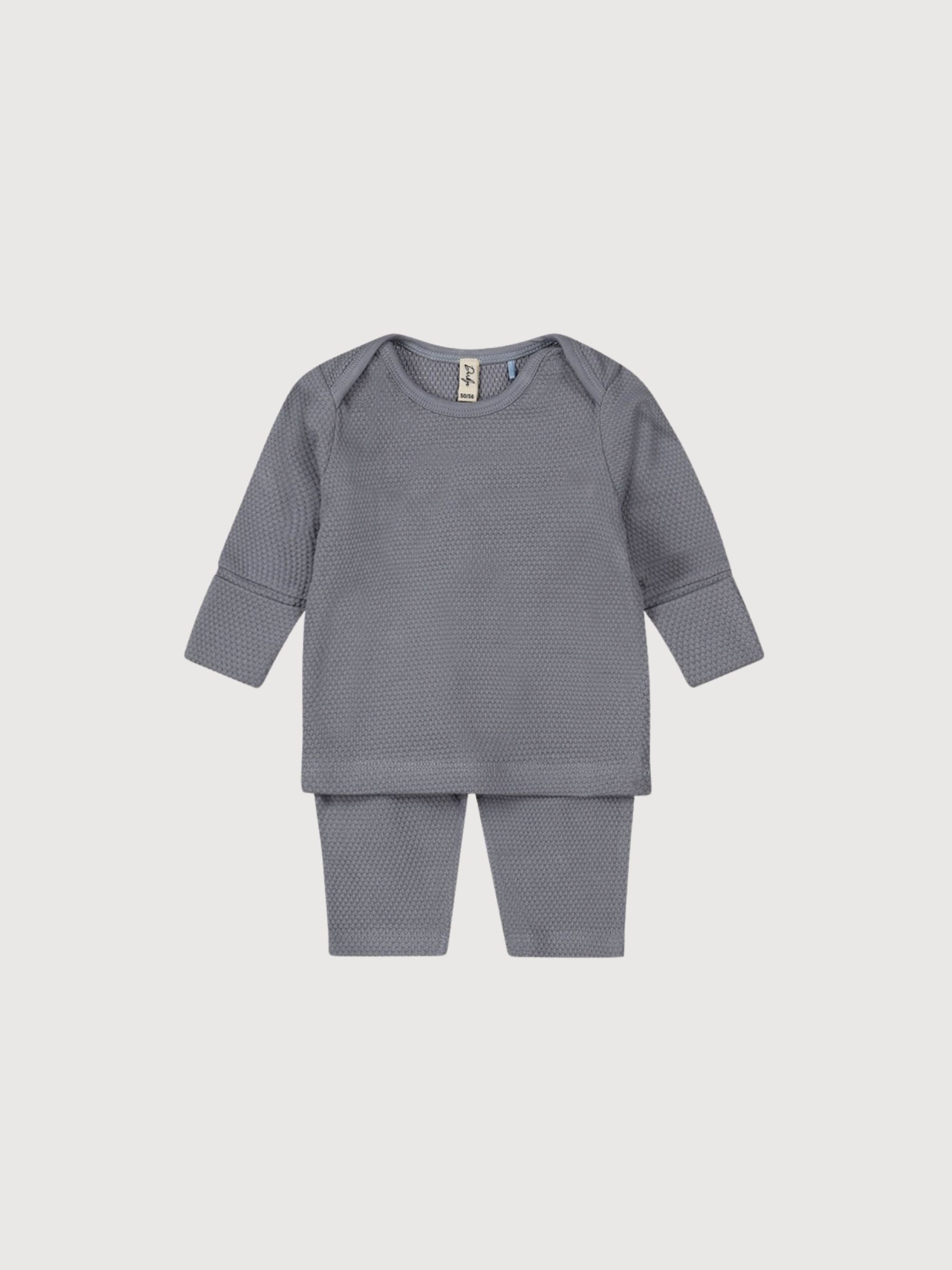 Babysuit Boys Faded Blue | Dirkje