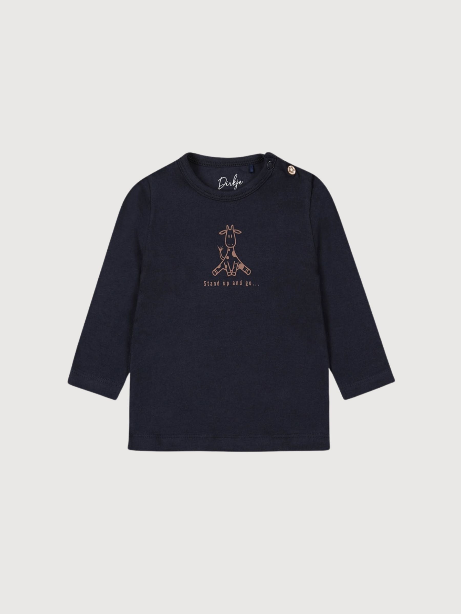 Longsleeve Boys Navy | Dirkje