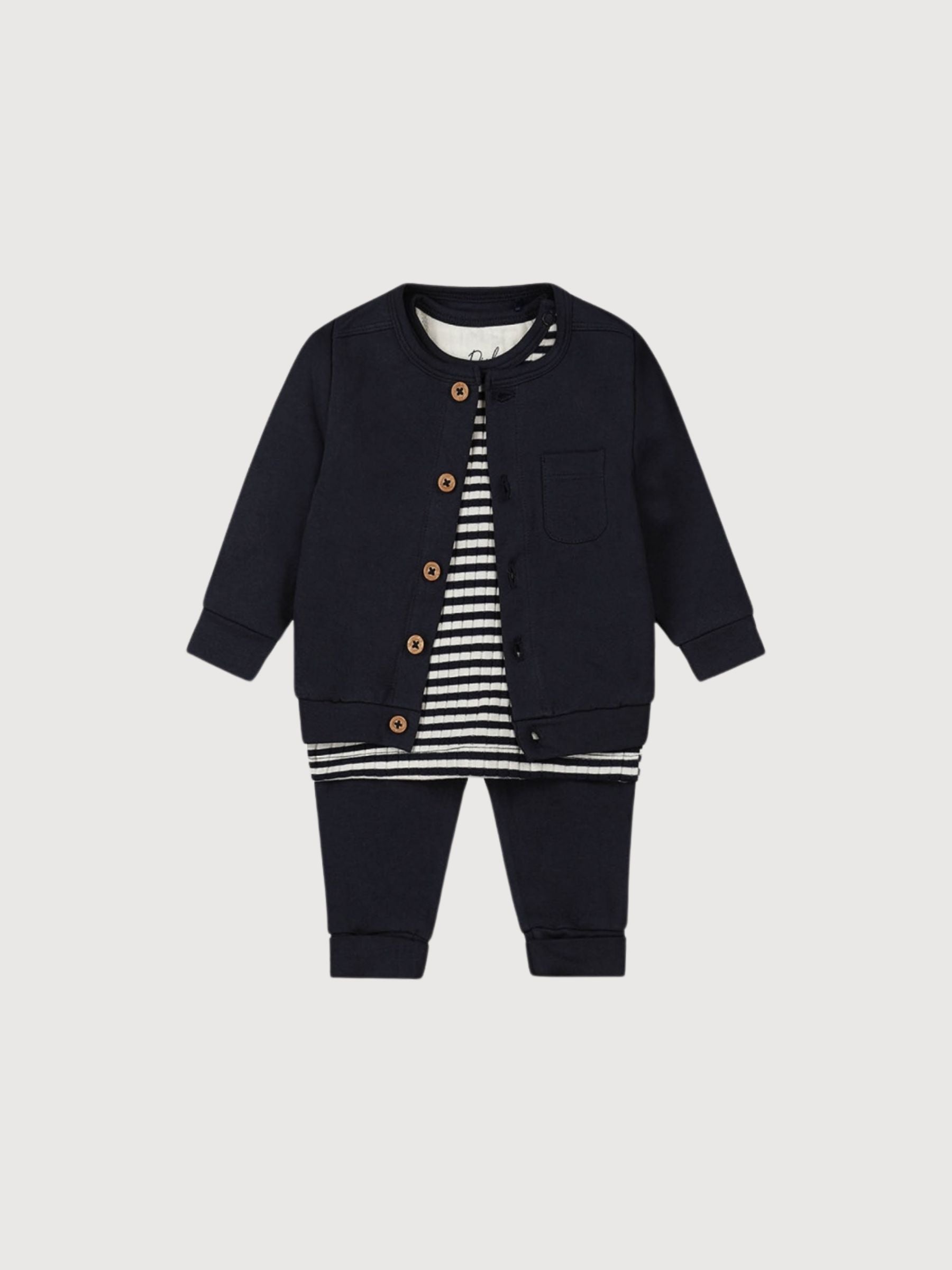 Babysuit Boys Navy | Dirkje