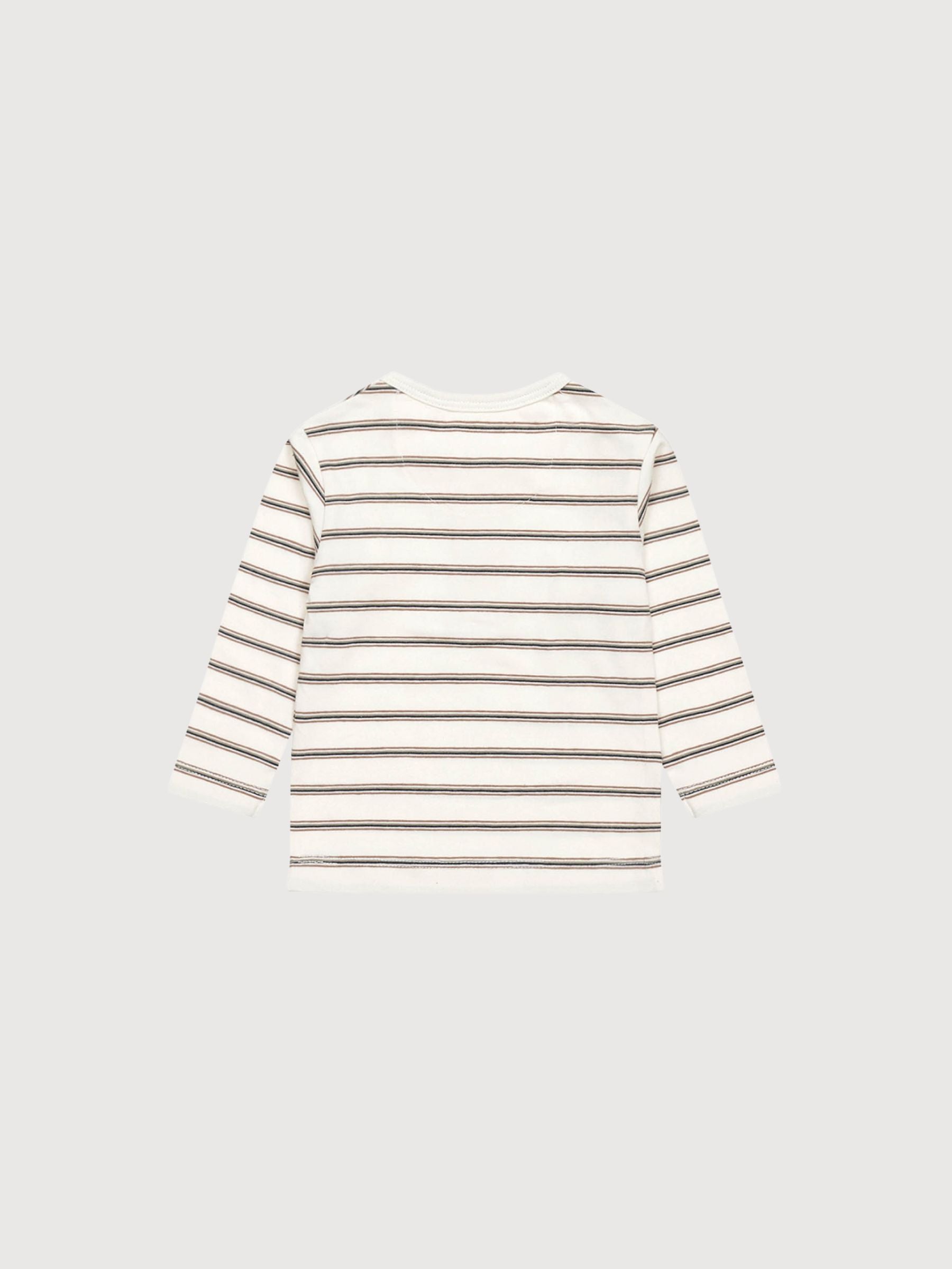 Boys Longsleeve Off White | Dirkje