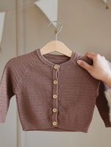 Unisex Cardigan Brown | Dirkje