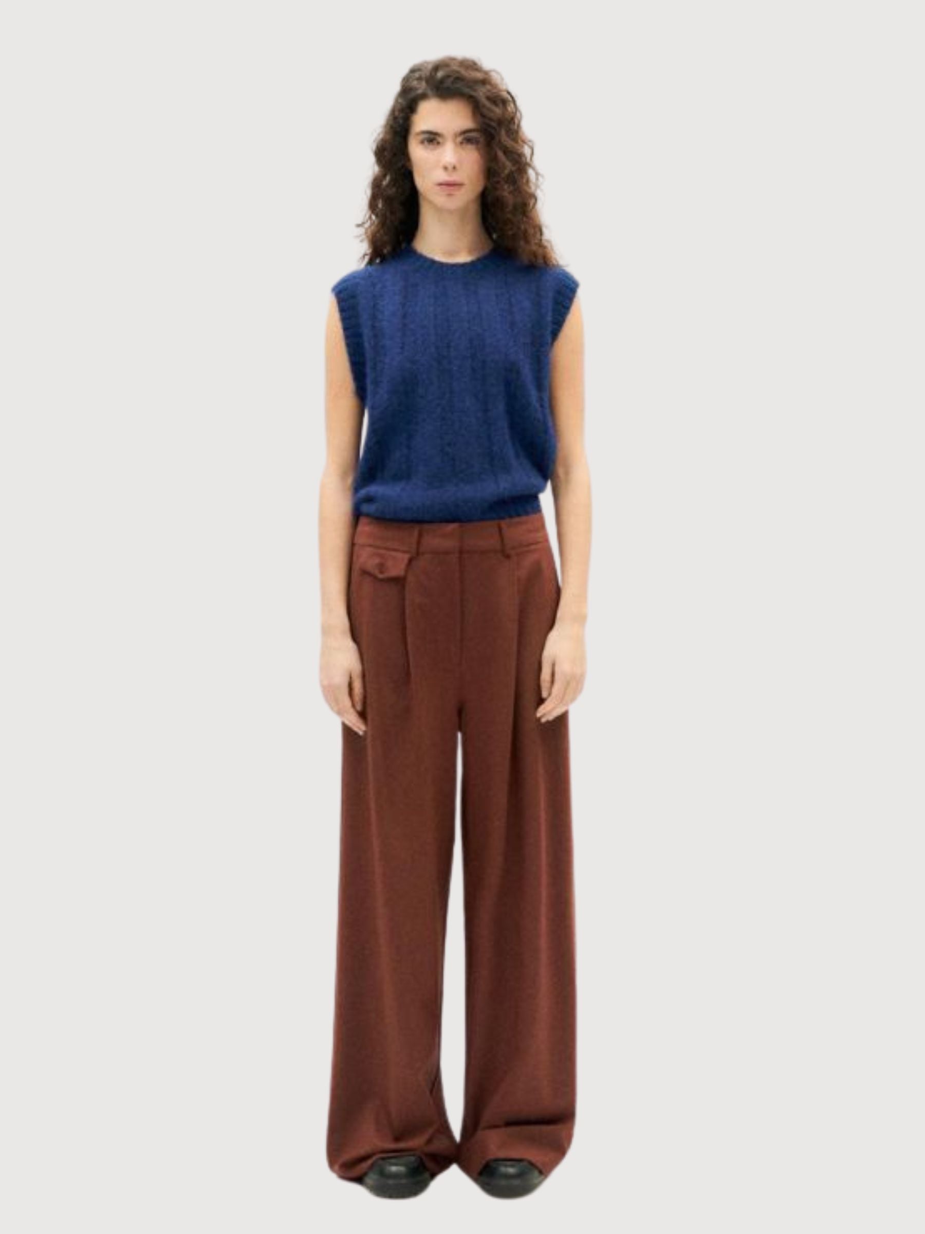 Coffee Pat Pants Woman | Thinking Mu