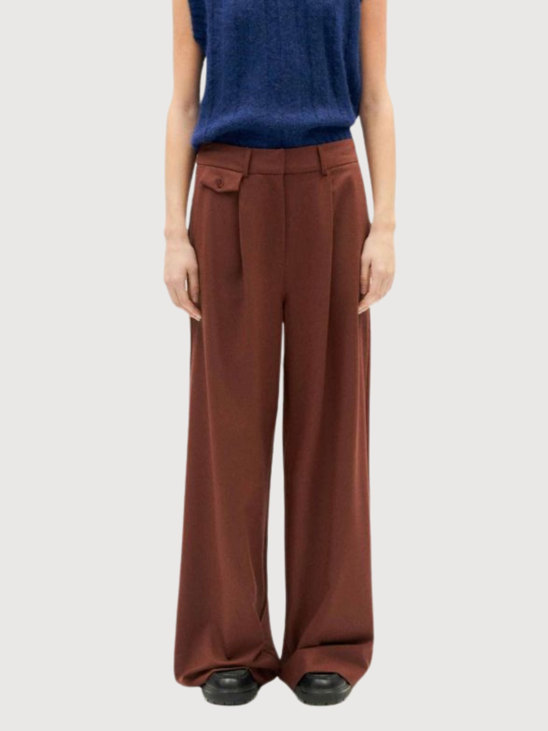 Coffee Pat Pants Woman | Thinking Mu