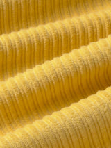 Trouser Karina Yellow Woman Cotton | Thinking Mu