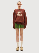 Coffee Nice Error Woman Sweatshirt | Thinking Mu