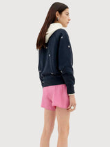 Solsol Navy Bonnie Sweatshirt | Thinking Mu