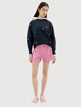 Solsol Navy Bonnie Sweatshirt | Thinking Mu