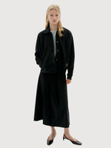 Jacket Maisie Black Woman Cotton | Thinking Mu