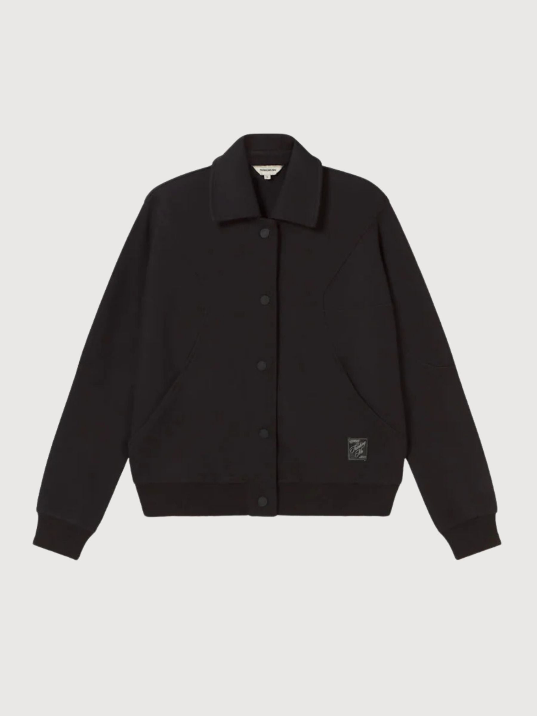 Jacket Maisie Black Woman Cotton | Thinking Mu