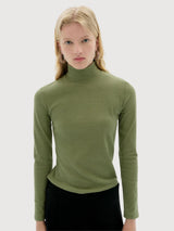 Longsleeve Light Eucalipt Green Woman | Thinking Mu