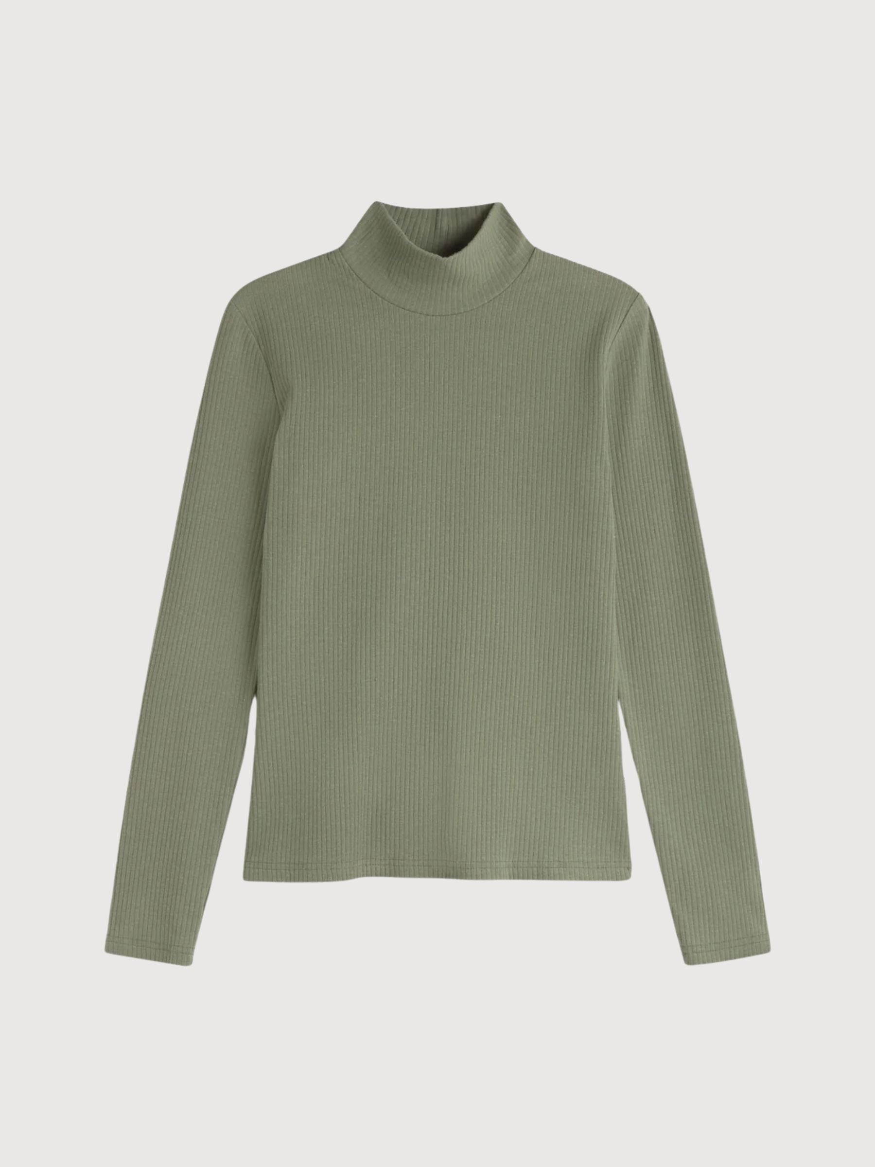 Langarmshirt Light Eucalipt Green Woman | Thinking Mu