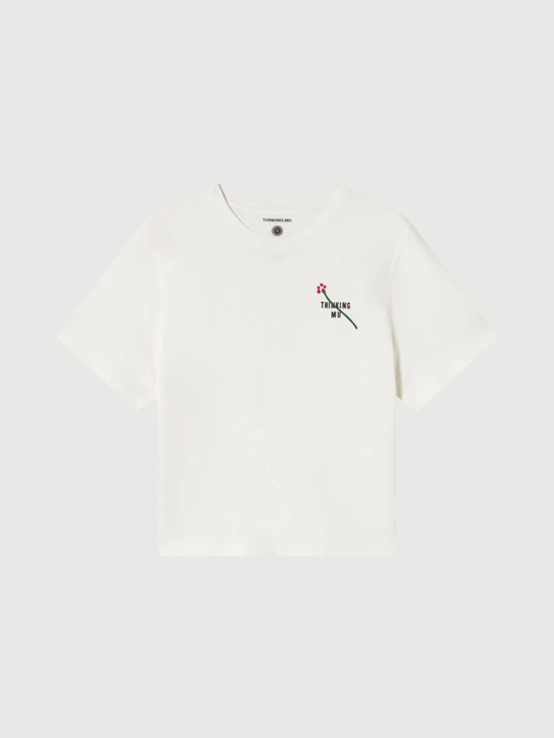 T-Shirt Flor Tm Weiße Frau Baumwolle | Thinking Mu