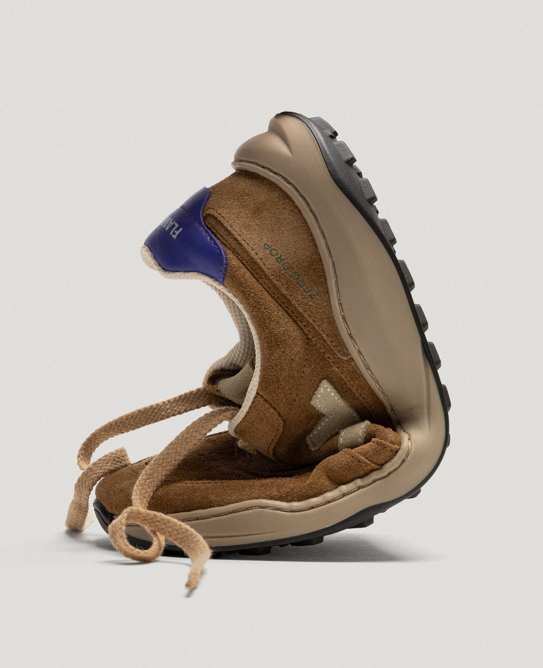 ZERO DROP SUEDE RUSTY LEATHER | Flamingos Life