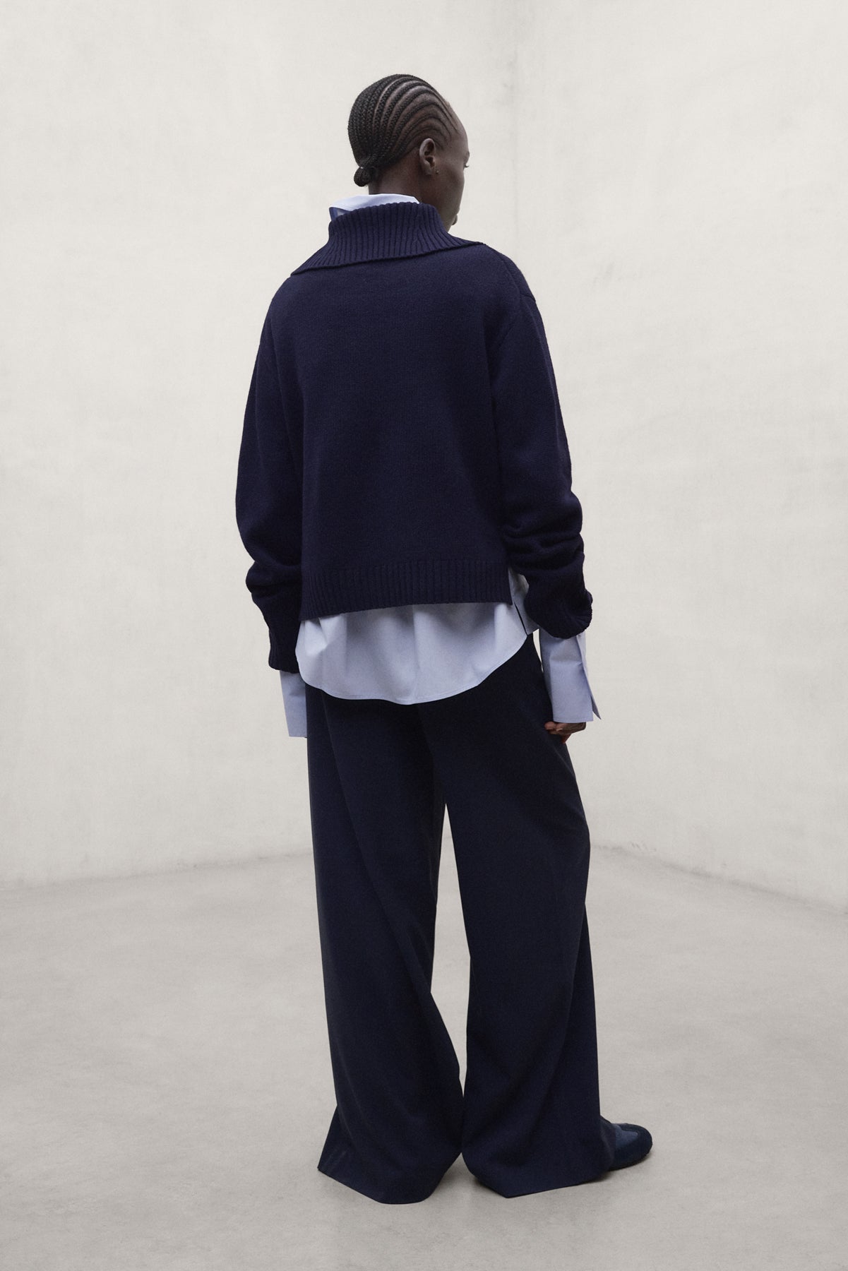 Maglione da donna Adria blu navy scuro | ECOALF