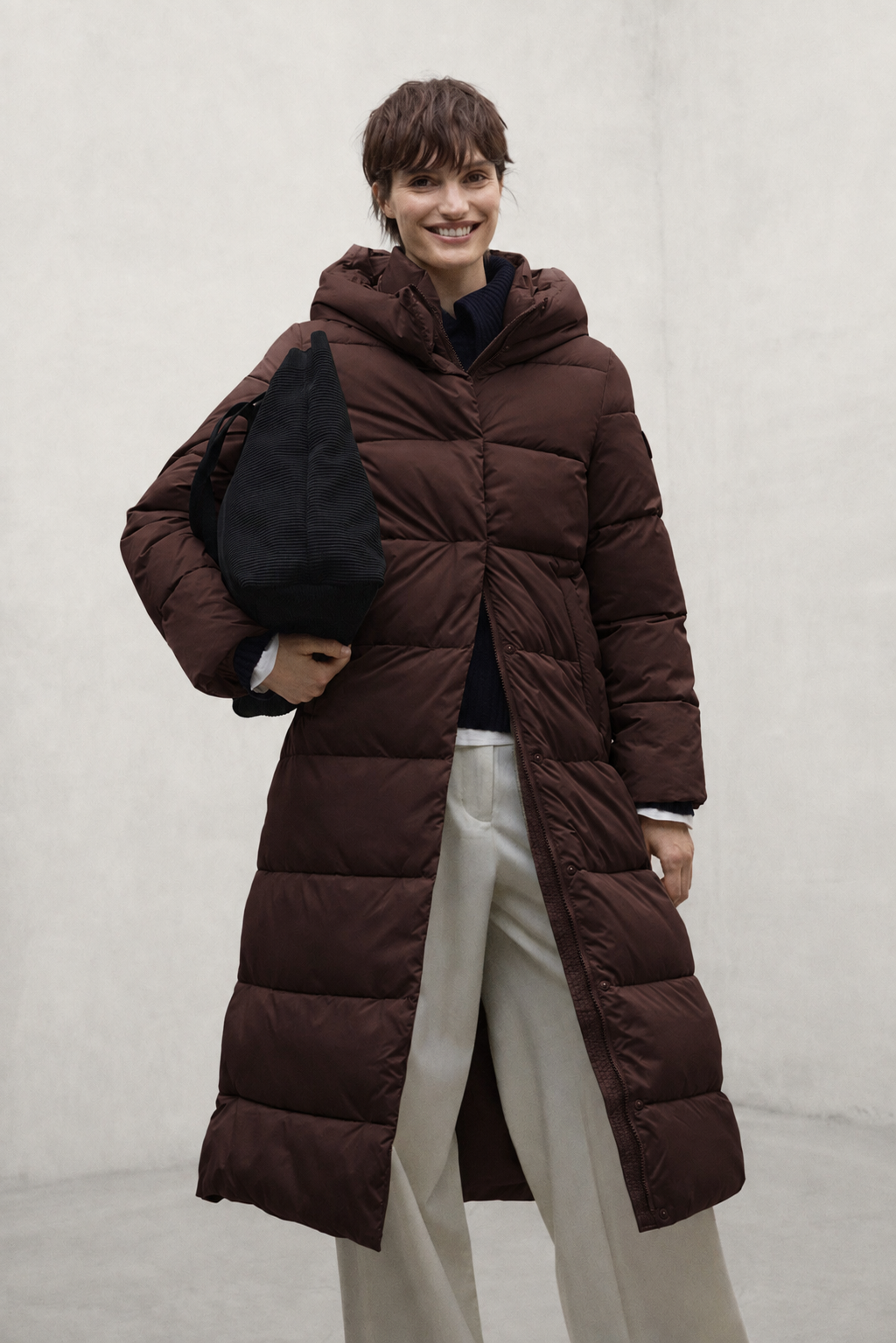 Giacca da donna Adriana marrone scuro | ECOALF