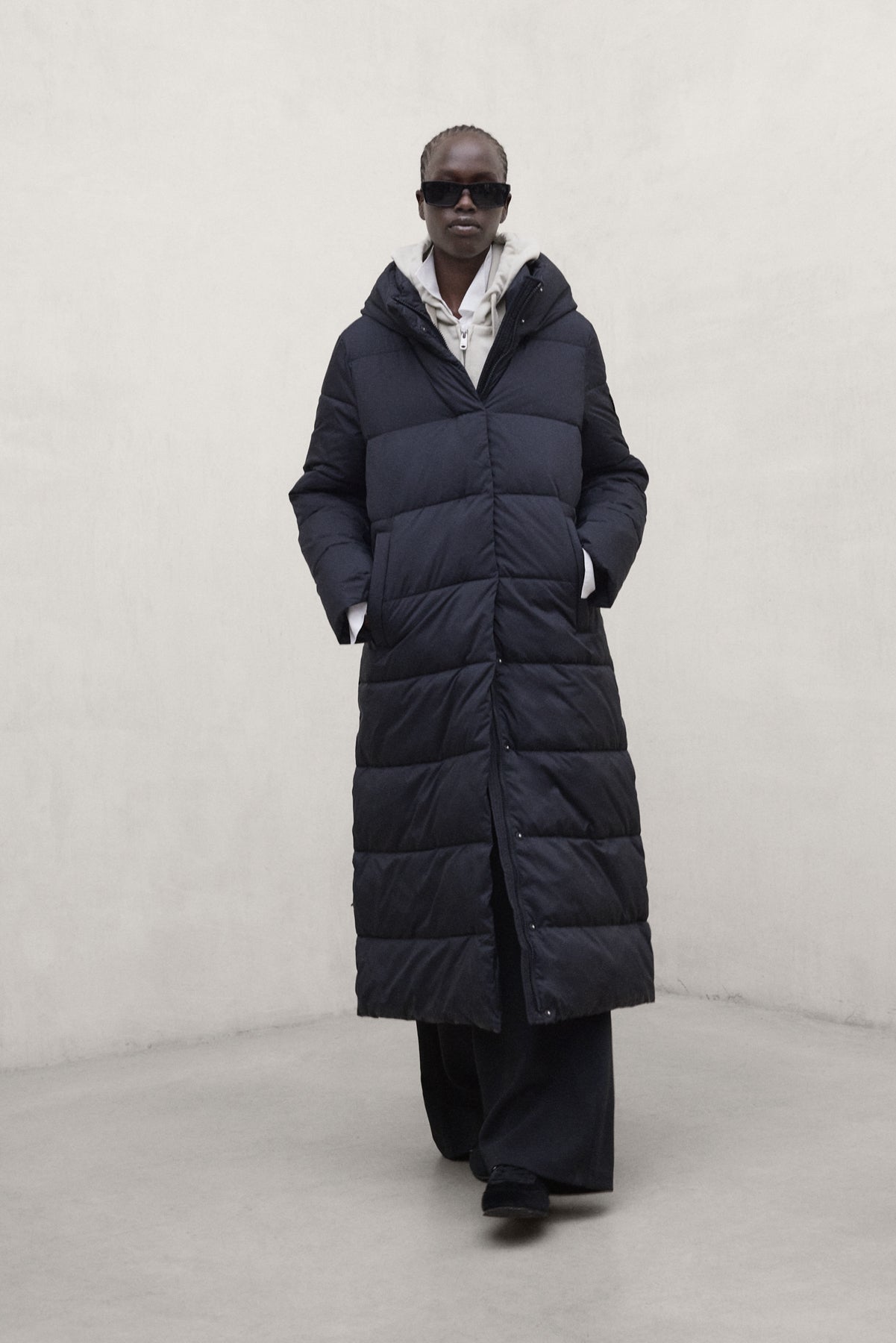 Giacca da donna Adriana Blu Navy Nero | ECOALF