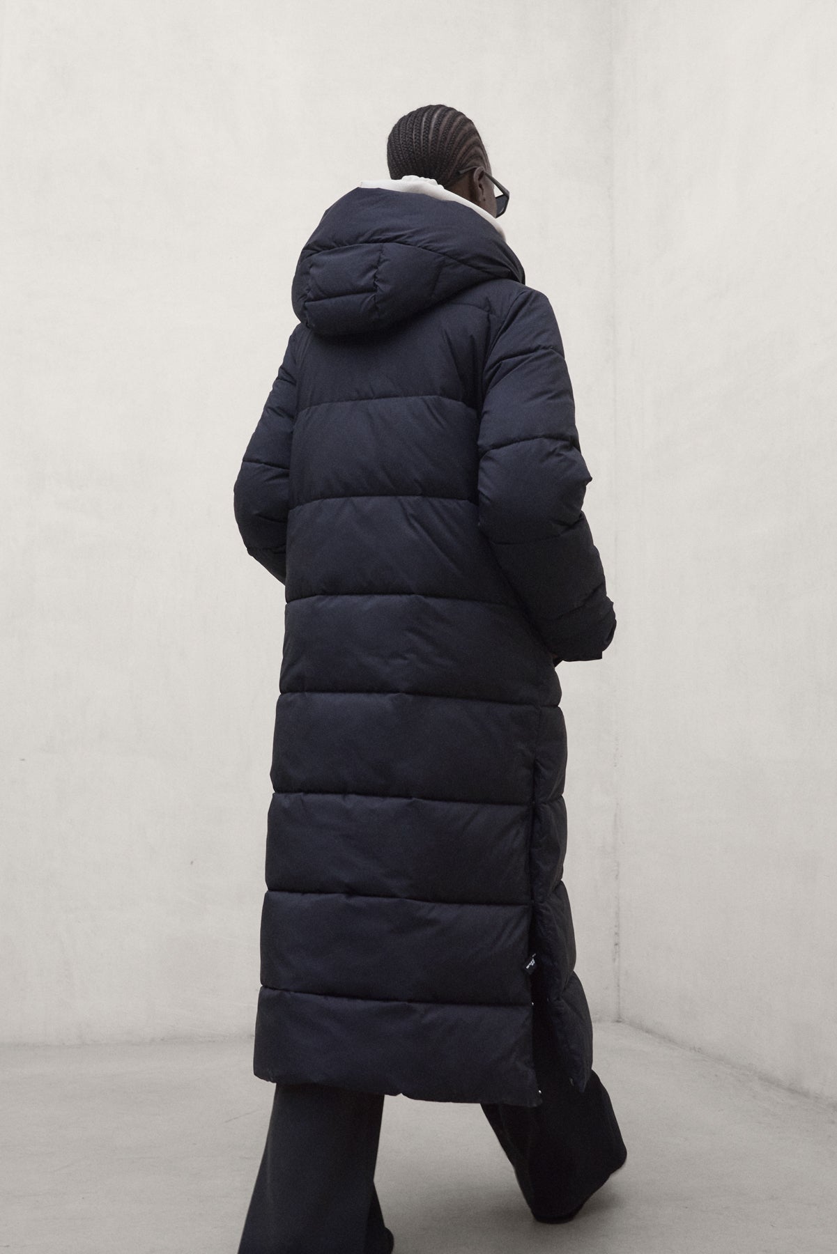 Giacca da donna Adriana Blu Navy Nero | ECOALF