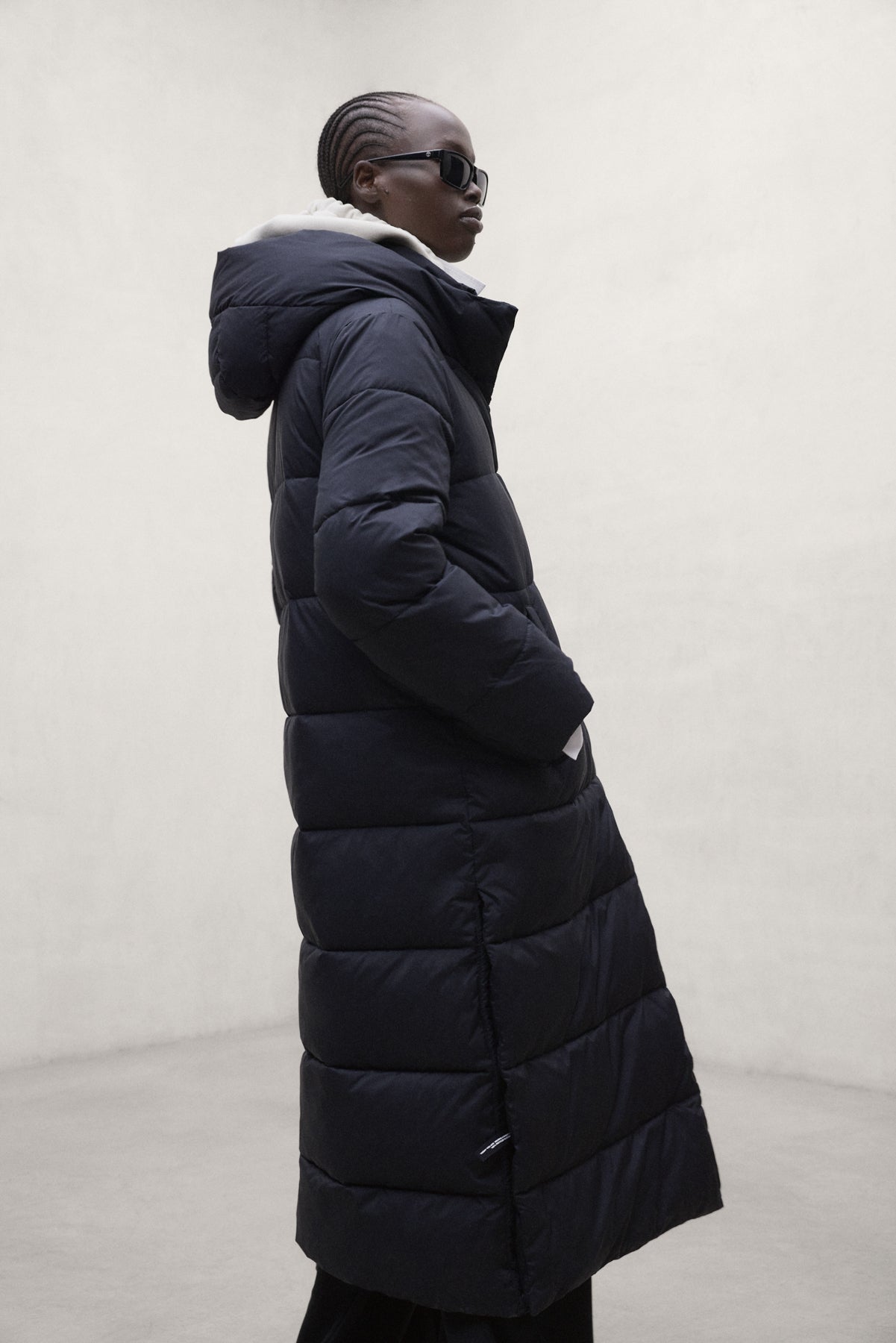 Giacca da donna Adriana Blu Navy Nero | ECOALF