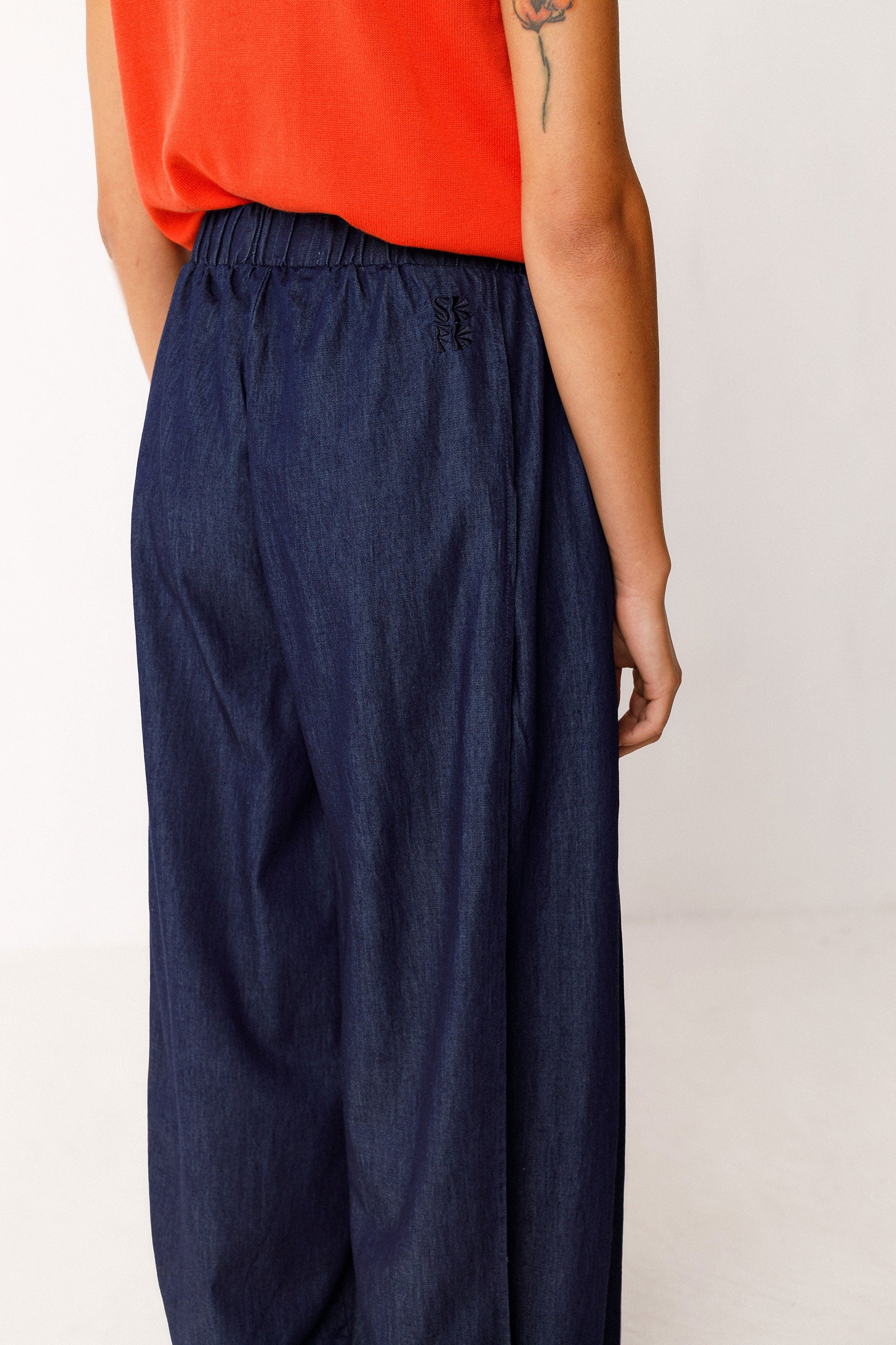 Denim Trouser Aine Woman Gots Cotton | Skfk