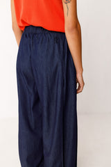 Denim Trouser Aine Woman Gots Cotton | Skfk