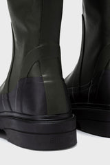 Ana María Hohe Gummistiefel Dunkelkhaki | ECOALF